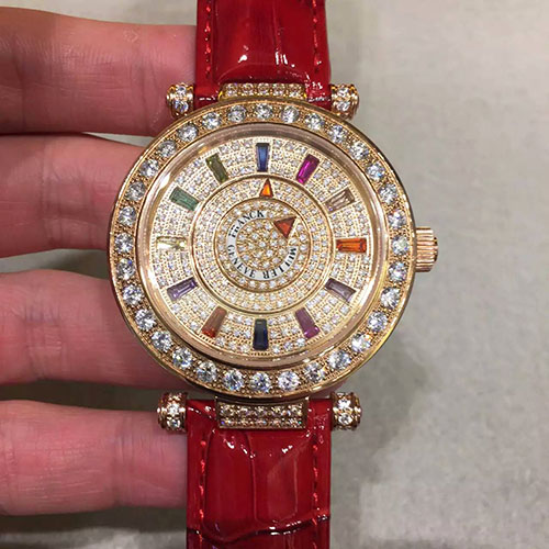 法蘭克穆勒 Franck Muller 神秘時間系列腕錶 搭載2836機芯 鑲嵌頂級進口鋯石