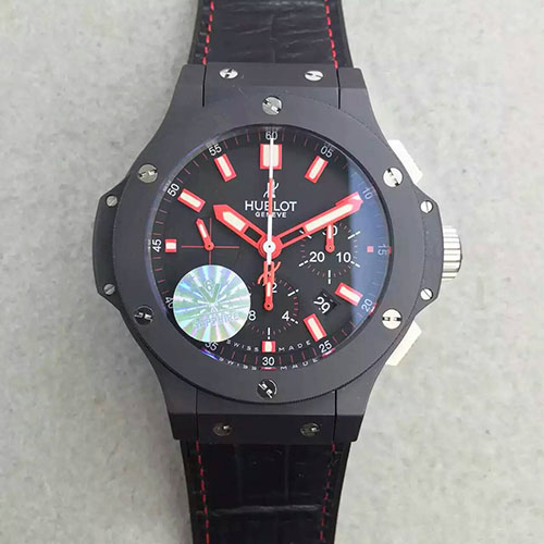 宇舶 hublot 全陶瓷腕錶 搭載4100機芯 藍寶石鏡面 V6出品