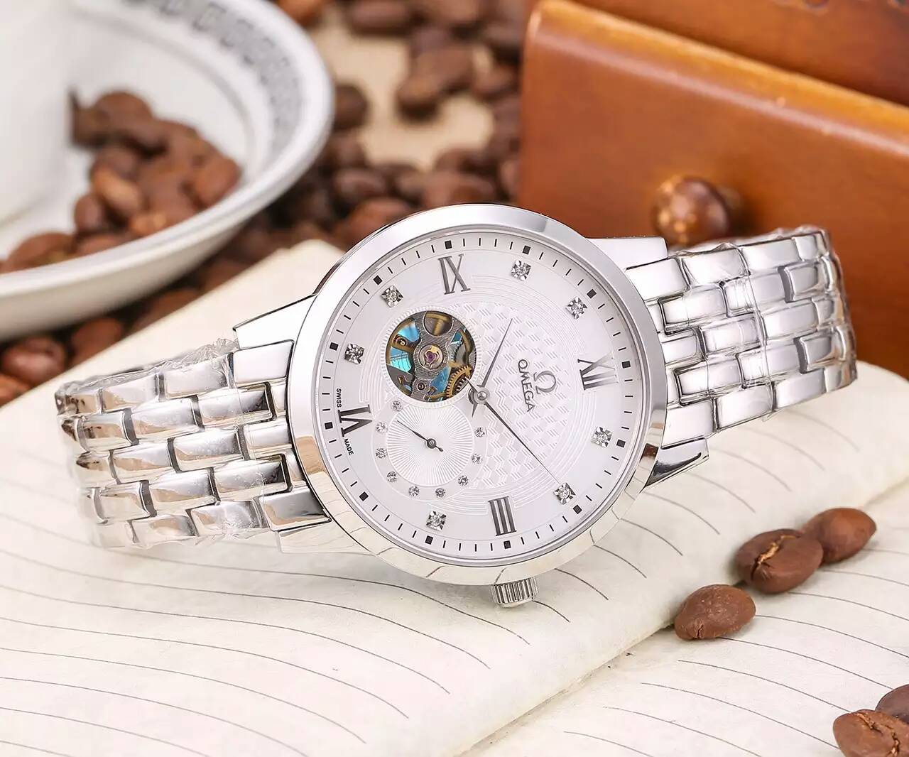 歐米茄 礦物質超強鏡面 頂級機械機芯 精鋼錶帶 尊貴氣質 精品男士腕錶