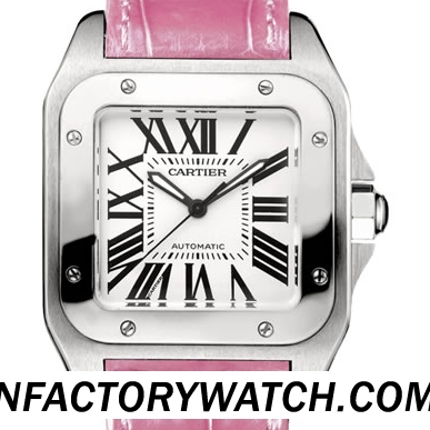 卡地亞Cartier山度士Santos女錶W20126X8 瑞士原裝ETA2671-2 316不鏽鋼錶殼